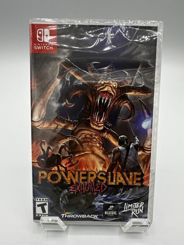 Powerslave Exhumed Nintendo Switch Limited Run Games Brand New Sealed