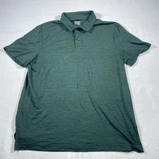 32 Degrees Cool Emerald Green Polo Large Moisture Wicking
