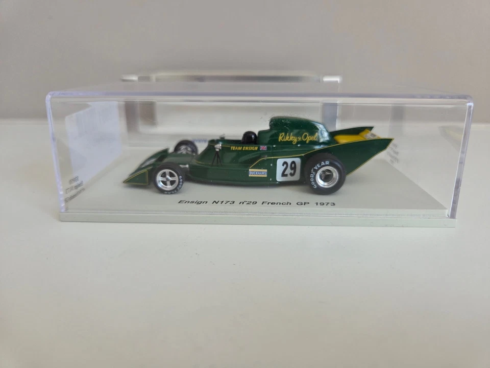 Spark 1/43 Ensign Ford N173 R. di Opel - Gp francese 1973 - S3950 - Immagine 2 di 4