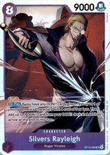 Silvers Rayleigh OP13-066 SR One Piece CCG Carrying On His Will NM