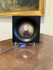 Napoleonic French horse artillery officer portrait circa 1812