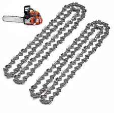 2-Packs 22 inch Chainaw Chain .325 LP Pitch-.058 Gauge-86 Drive Links For 57CC
