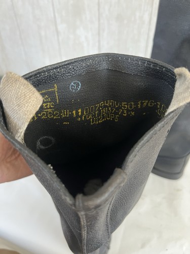 Soviet Russian Boots Classic ARMY Kirza Soldier Sapogi Army USSR 41 - Picture 5 of 7