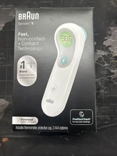 Brand New Braun BNT300 No Touch Forehead Digital Thermometer Sensian 5