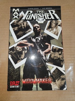 The Punisher Widowmaker Trade Paperback Marvel Garth Ennis