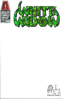 White Widow #4/Green Foil/Sketch Blank/Absolute Comics/Aequitas Comics