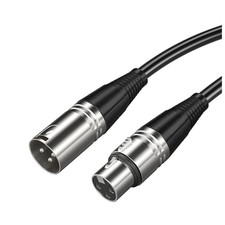 2X(1 Piece XLR Male to Female Audio Cable Male to Female Microphone Cable 12026