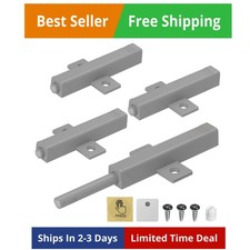 Magnetic Push Latch, Heavy Duty Push to Open Cabinet Hardware, Strong Spring ...