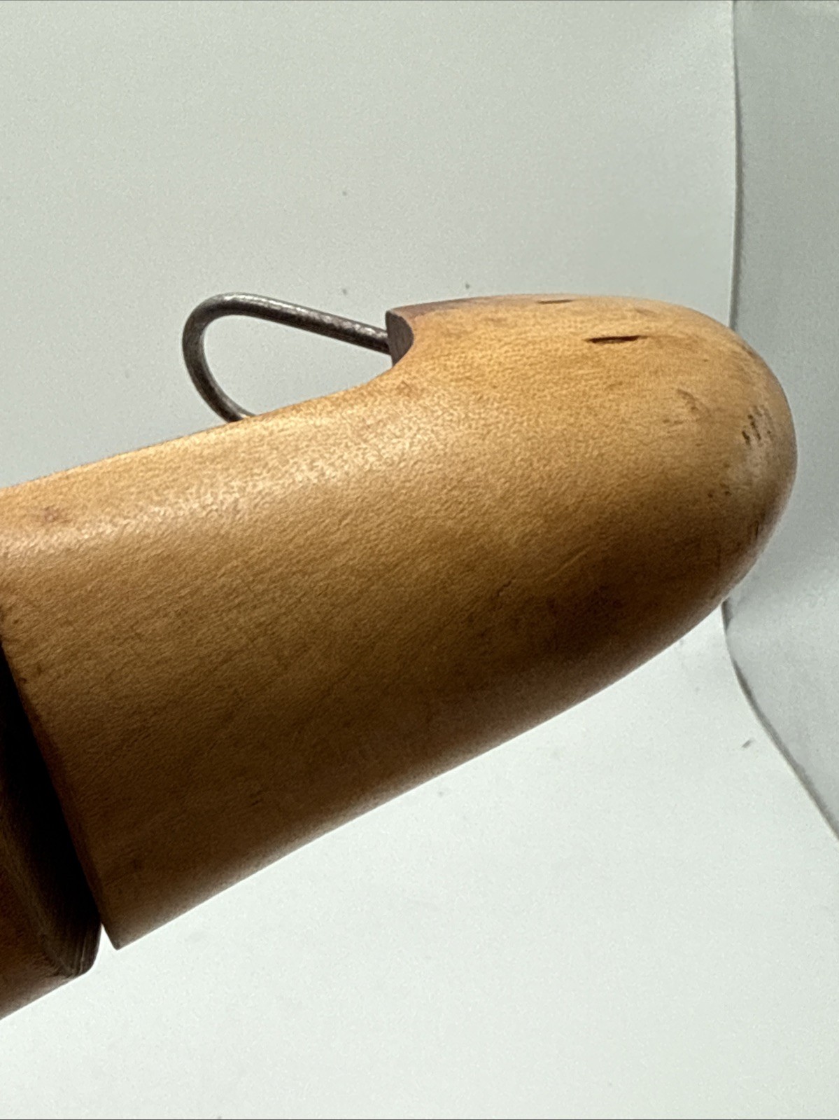 Vintage Wooden Hinged Shoe Trees hangers D B MACKAY  size Unknown