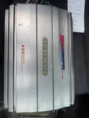 Optimus Xl-260 4/3/2 Channel Amplifier