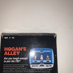 RARE Hogan's Alley Nintendo 1985 NES Black Box CIB 1986