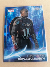 Captain America #167 - Marvel Studios Topps Chrome Sapphire - Base