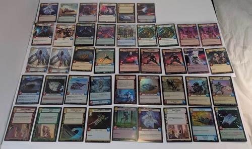 42 x Star Wars Unlimited Restposten Karten - Foil & Non-Foil
