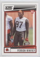 2022 Score Rookies Perrion Winfrey #362 0q0m
