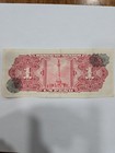 1959 Mexico 1 Peso Banknote Banco de Mexico Aztec Calendar Vintage Mexican... — photo 10