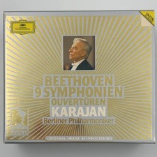 Beethoven Complete Symphonies Overtures Karajan Gold 6CD Set Classical Music
