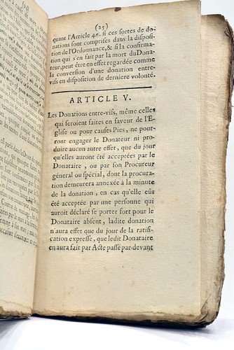GIRARD EXPLICATION ORDONNANCE LOUIS XV DONATIONS TOULOUSE 1737 - Picture 6 of 10