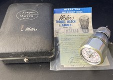 De Colección Waters Torque Watch Gauge, Serie 651, 1–20 oz‐in, Aguja de Memoria – Sin Llave