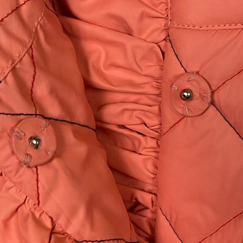 Clare V. Coral Quilted Snap Front Puffer Vest - Picture 6 of 7