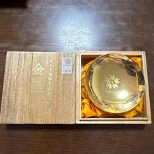 Japan EXPO'70 Commemorative Cup 24K Gold Plated, 7cm Diameter,