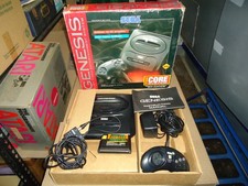 SEGA GENESIS MODEL 2 CONSOLE THE CORE SYSTEM MK-1631 CIB COMPLETE TESTED + JUNGL