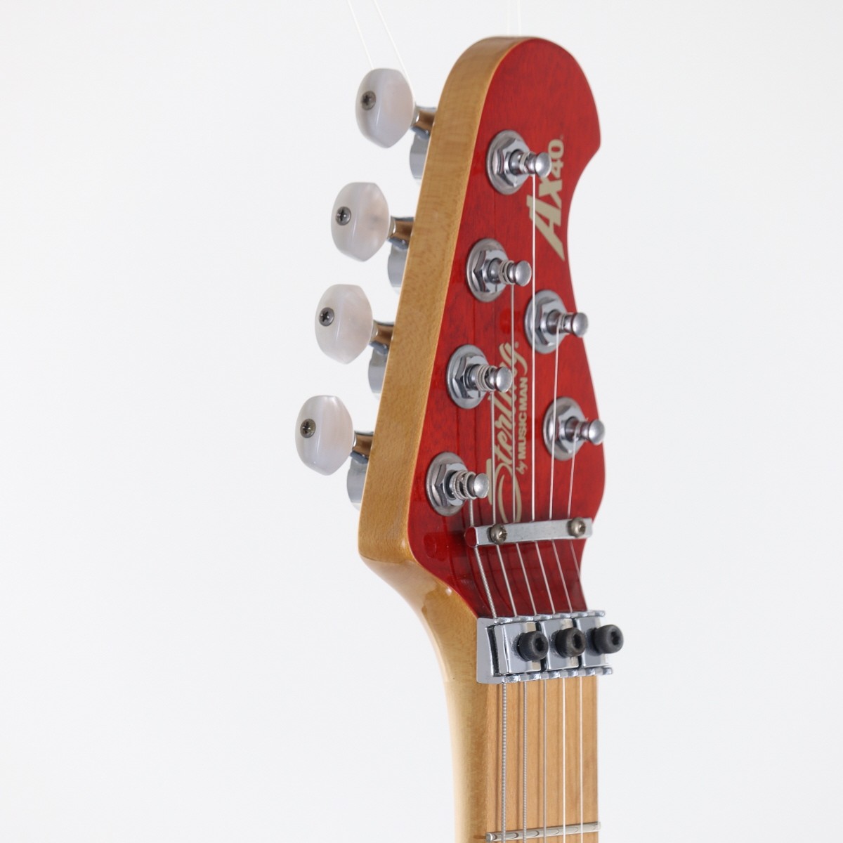 新品【Sterling by MUSICMAN】AX40 (Trans Red) Sterling by Music Man Sterling AX40 Trancelucent Red [SN