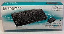 Logitech MK320 Wireless Desktop Keyboard M220 Mouse Combo Receiver Comfort