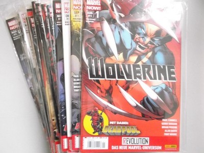 Marvel Now Wolverine Deadpool Comic Sammlung Heft 1 - 20 Panini 2013