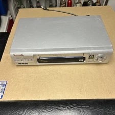 Panasonic VCR VHS PV-V4621 Blue Line Omnivision 4-Head Gray NO REMOTE Tested