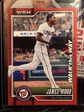 JAMES WOOD - Walk This Way - SSP  - 2026 Topps Series 1 Celebration - 3/5