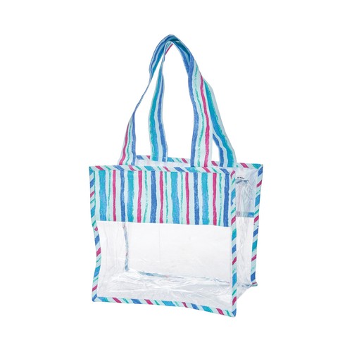 Striped Stadium Bag