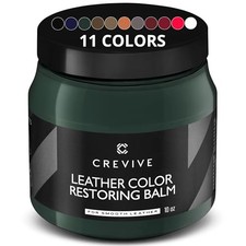 Leather Recoloring Balm Green 10 oz, Leather Color Restorer, for Sofa, Car