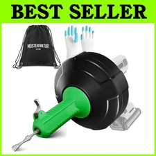 Eco-Friendly Plumbing Snake - Auto Feed for Quick Results