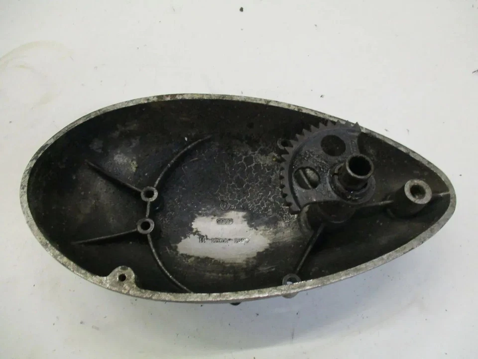 Motordeckel links 4501 12311-11 Motor B1895 DKW RT 125 Kickstarterritzel Deckel - Bild 3 von 4