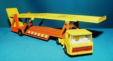 ANCIEN JOUET . MATCHBOX SUPER KINGS . CAMION PORTE VOITURE . L 23cm