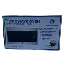 GE 1.1 cu. ft. Countertop Microwave 950W JES1145SHSS Stainless Steel Open Box