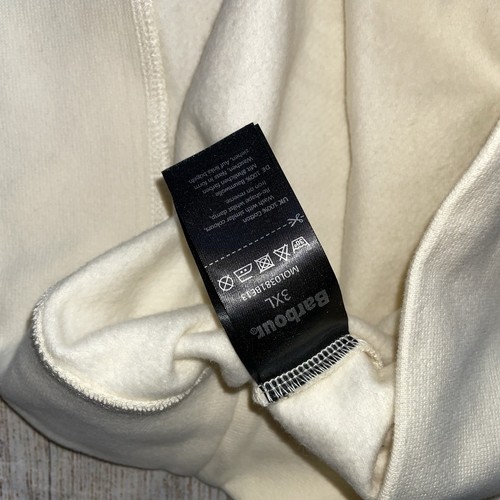 Sweat ivoire BARBOUR HONOR PNL CREW 3x E1 - Photo 6/9