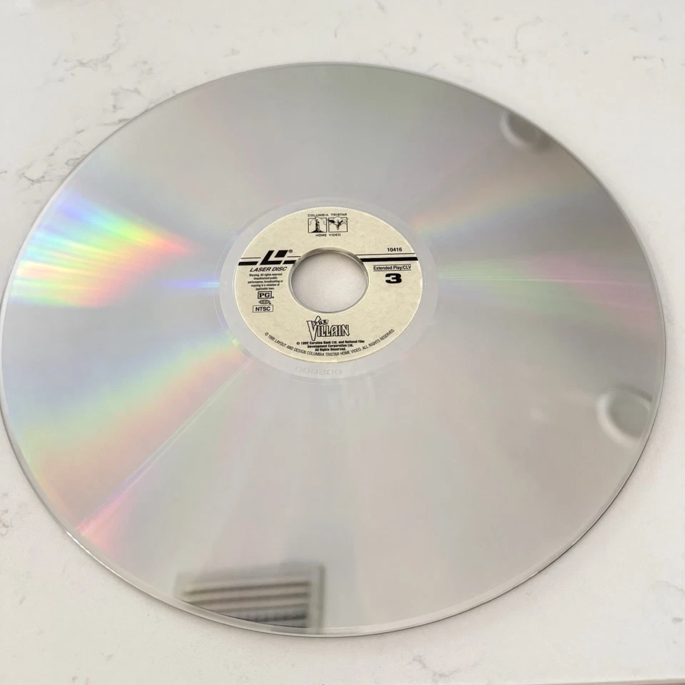 CAT BALLOU and THE VILLAIN 2-Laserdisc LD Set Rare JANE FONDA Lee Marvin Douglas - Image 4 of 4