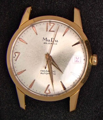 MuDu Men's Automatic Felsa 4007N Vintage Swiss Watch -- Spares/Repairs