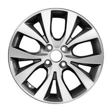 70867 Reconditioned Oem Aluminum Wheel 16x6 Fits 2015-2017 Hyundai Accent