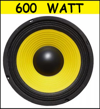 SUBWOOFER 600 WATT WOOFER 25 CM 10" POLLICI AUTO 4 OHM 150 watt rms