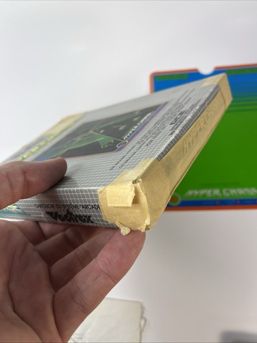 Hyper Chase Vectrex w Box Overlay Manual Tray Cart Tested Works Pls Read Milton - Picture 15 of 24