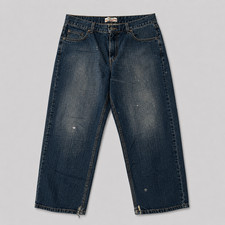 Levi's Signature Authentics Relaxed Jeans Mens 36x29 Blue Straight Denim Pants