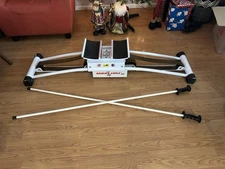 Skier's Edge III Ski Conditioning Machine With Poles