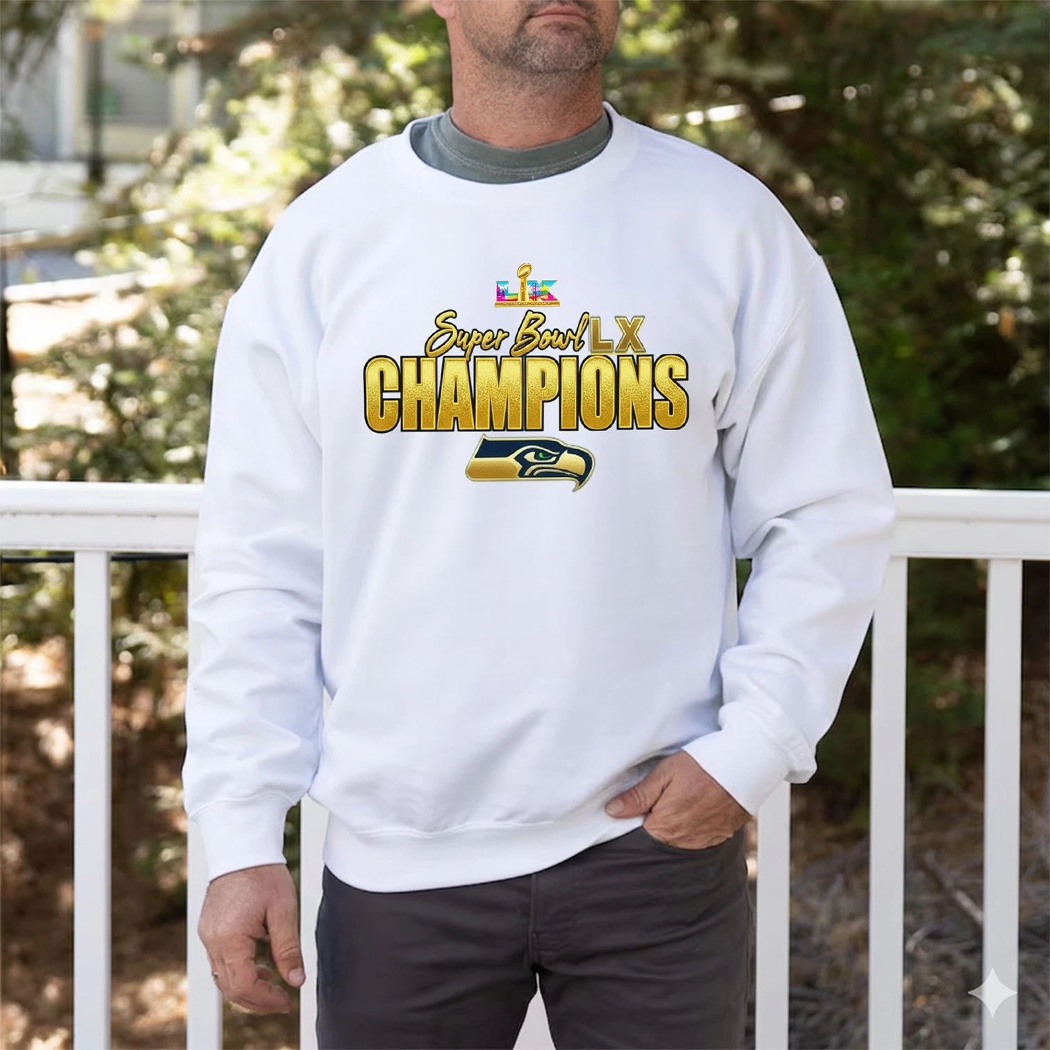 Seattle Seahawks 2025 2026 Super Bowl Champion Sweatshirt