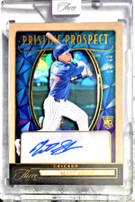 2025 PANINI THREE AND TWO MATT SHAW PRISTINE PROSPECT RC AUTO # 04/49
