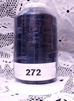1 NEW Dark Blue #272 GUTERMANN miniking 100% polyester thread 1094 yards Spool 