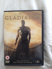 Gladiator (2004) Russell Crowe DVD Action Drama Movie Film Radley Scott V Good