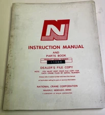  National Crane Series 6 Truck Mounted Crane Owners Manual 