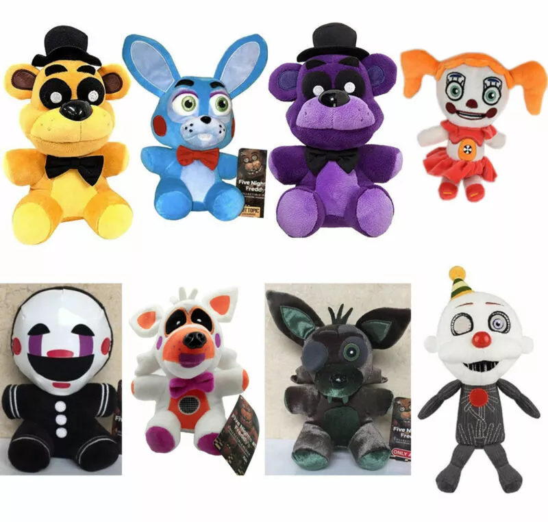  FNAF Plushies Foxy，FNAF Plushies，Gift for FNAF Plush Game Fans  : Toys & Games